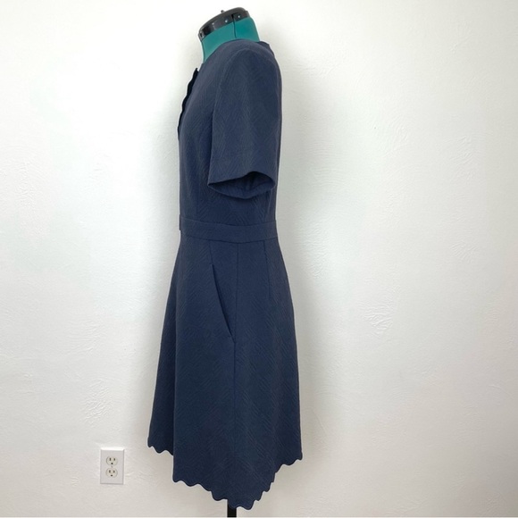 Tory Burch Bailey Dress in Tory Navy - Picture 5 of 8